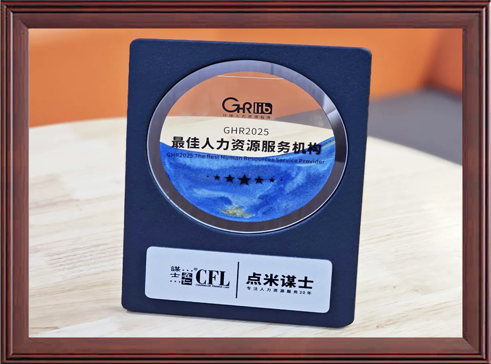 2025最佳人力资源服务机构