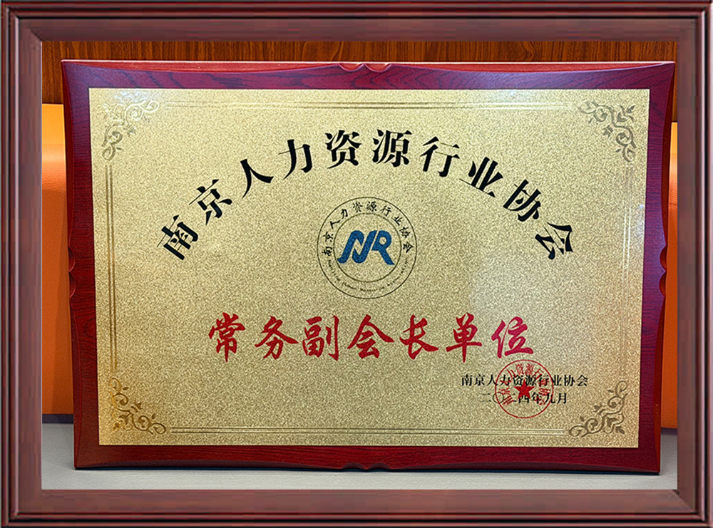 南京人力资源行业协会常务副会长单位